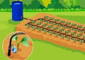 Простейший капельный полив из бочки легко сделать самостоятельно